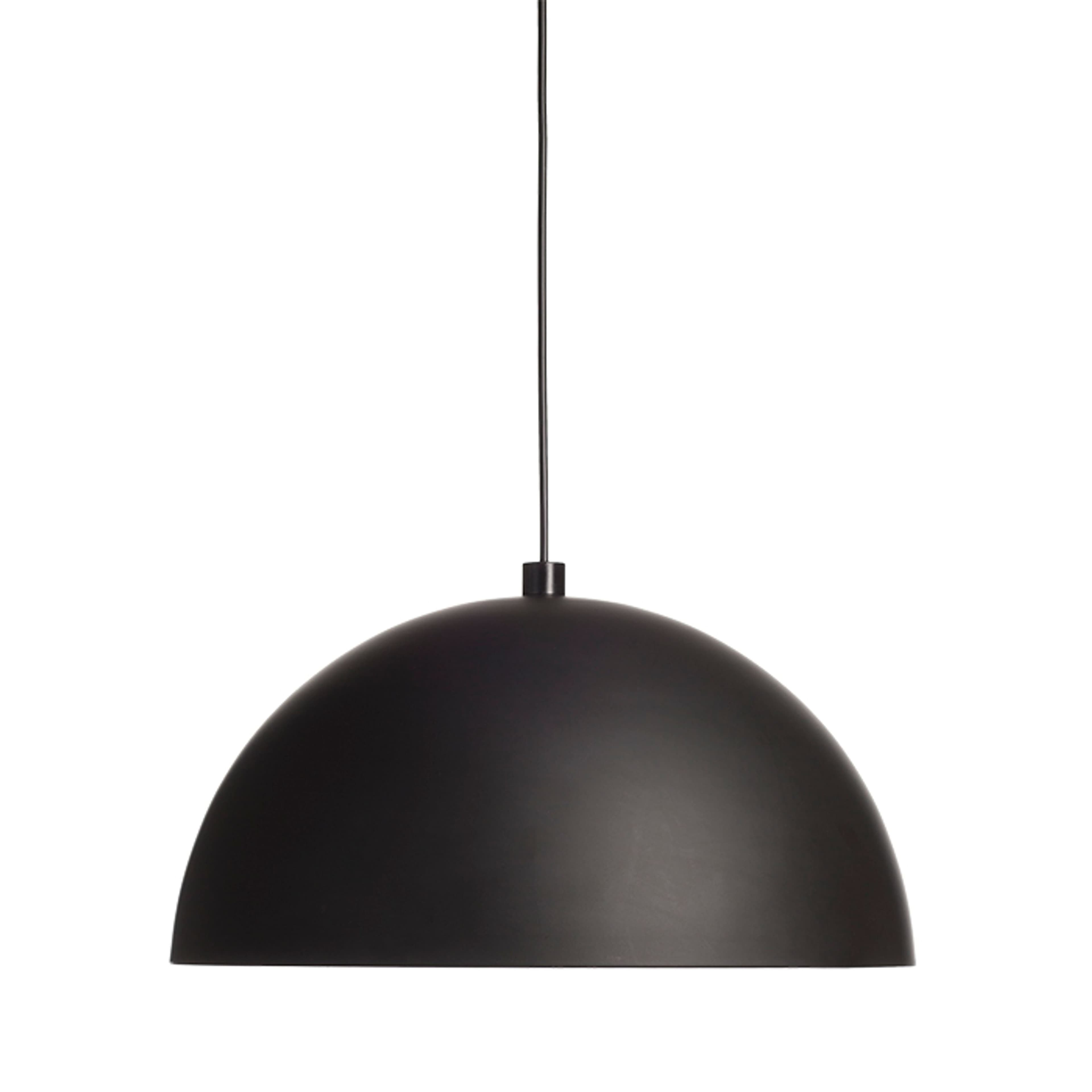 CARISSIMA 40 Pendelleuchte Matt Schwarz / Goldgelb Atmosphäre 3