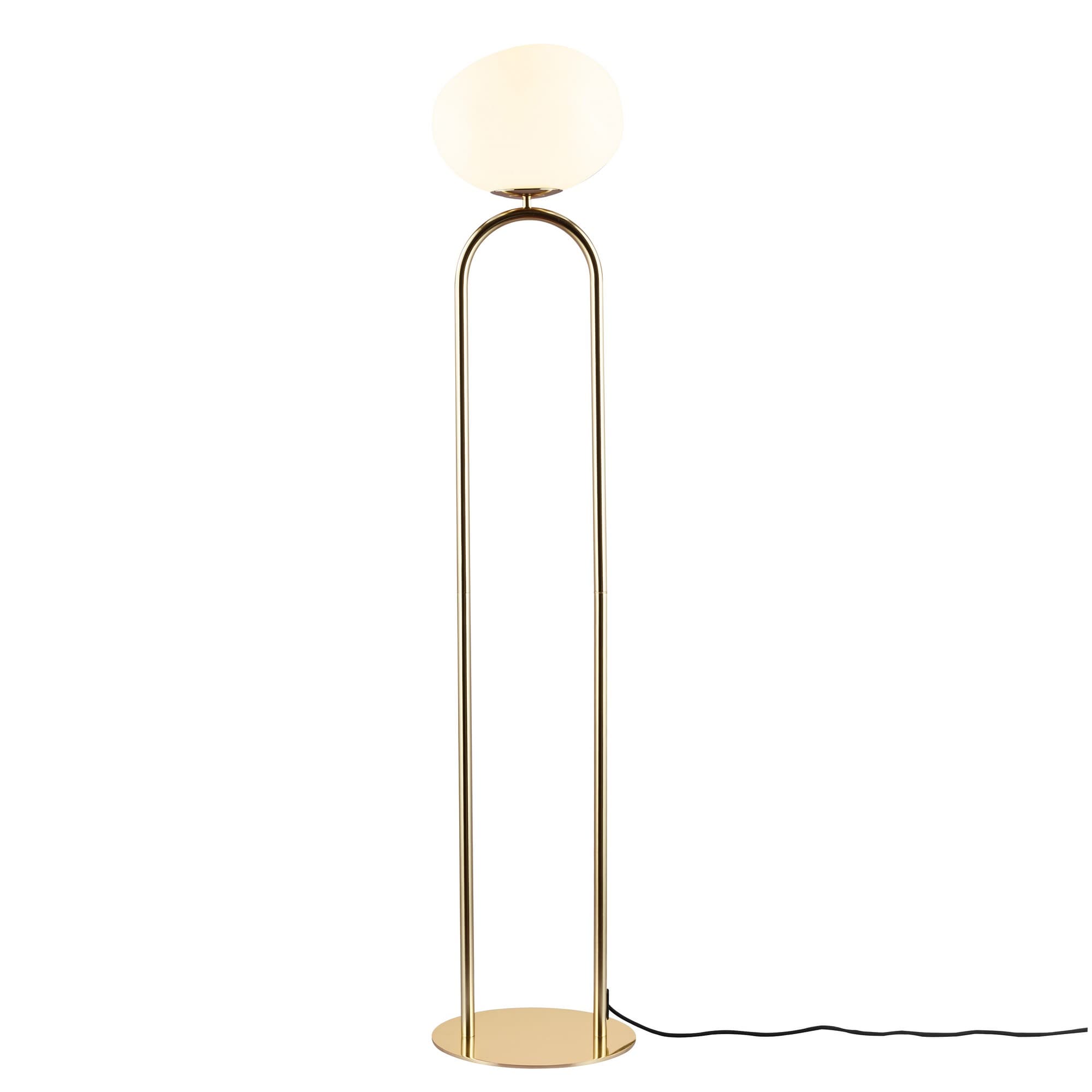 Shapes | Floor lamp | Brass atmosphere 1